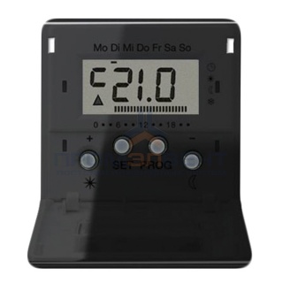 Накладка электронного дисплея для термостата с таймером UT238E Jung CD Черный