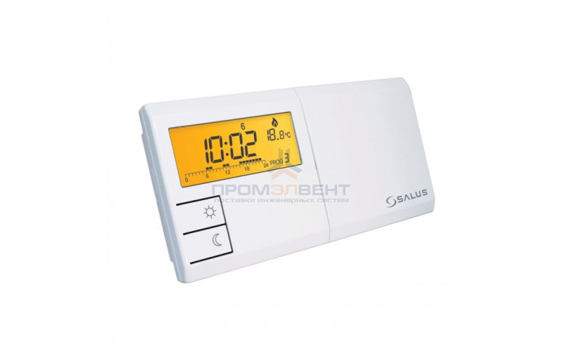Термостат программируемый SALUS Controls RF - 091FLTX (регулир.5-30°C, питание от батареек)