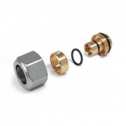 Соединение резьбозажимное Giacomini R179AM - 20x2.0 x 16 (для металлопластиковых труб)