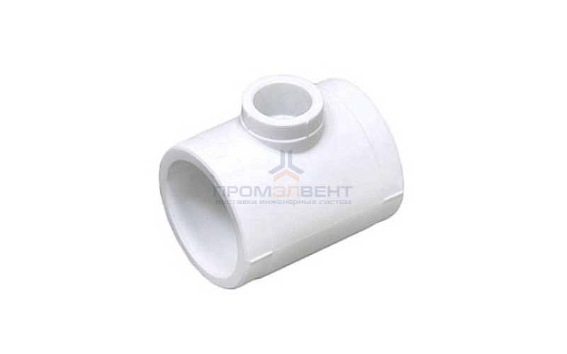 Тройник переходной Fusitek - 32 x 20 x 20 (для полипропиленовых труб под пайку, цвет белый)