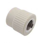 Переход на внутреннюю резьбу FV-Plast - 63 x 2" (для полипропиленовых труб, цвет серый)