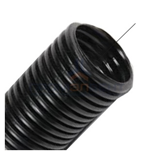 Труба гибкая двустенная для кабельной канализации д.75мм, цвет черный, с протяжкой [бухта 100м]