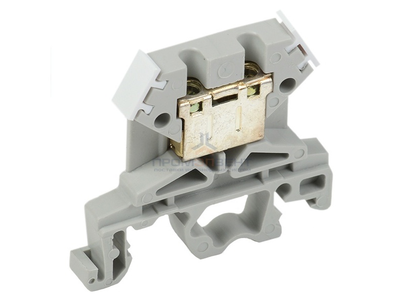 Клеммник IEK ЗНИ-4мм2  35А серый  (60шт. в упак.)